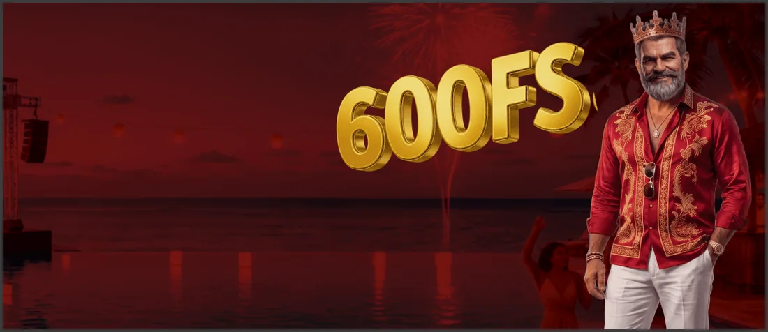 1 King 600 free spin kampanya görseli – Türkiye sürümü