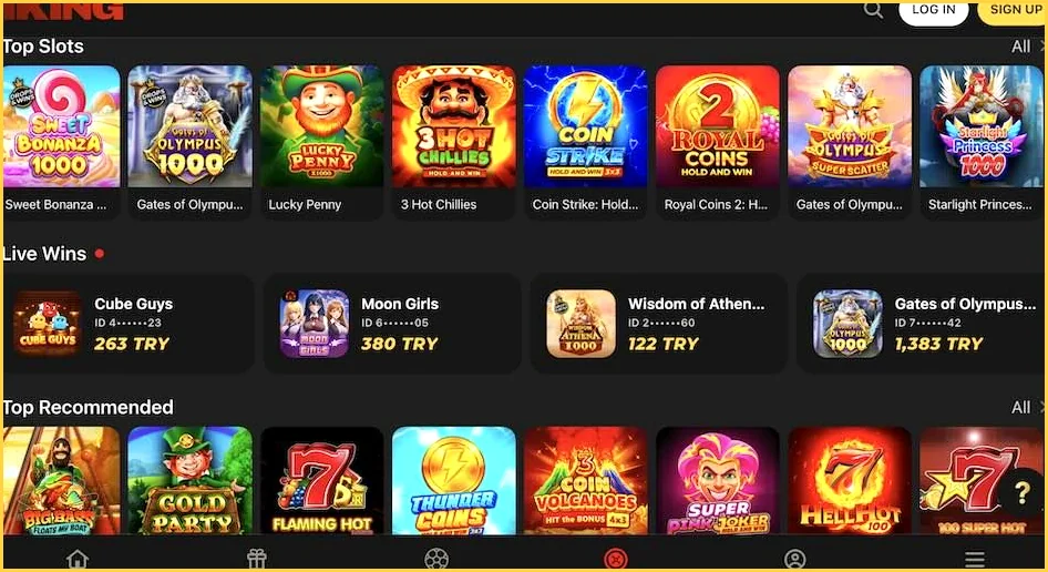 1 King slot lobisi: popüler slotlar ve canlı kazançlar – Türkiye sürümü 1 King slot lobisi: popüler slotlar ve canlı kazançlar – Türkiye sürümü